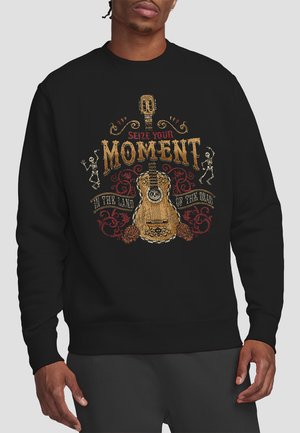Disney COCO SEIZE YOUR MOMENT IN THE LAND OF THE DEAD - PRINT - Sweatshirt - black