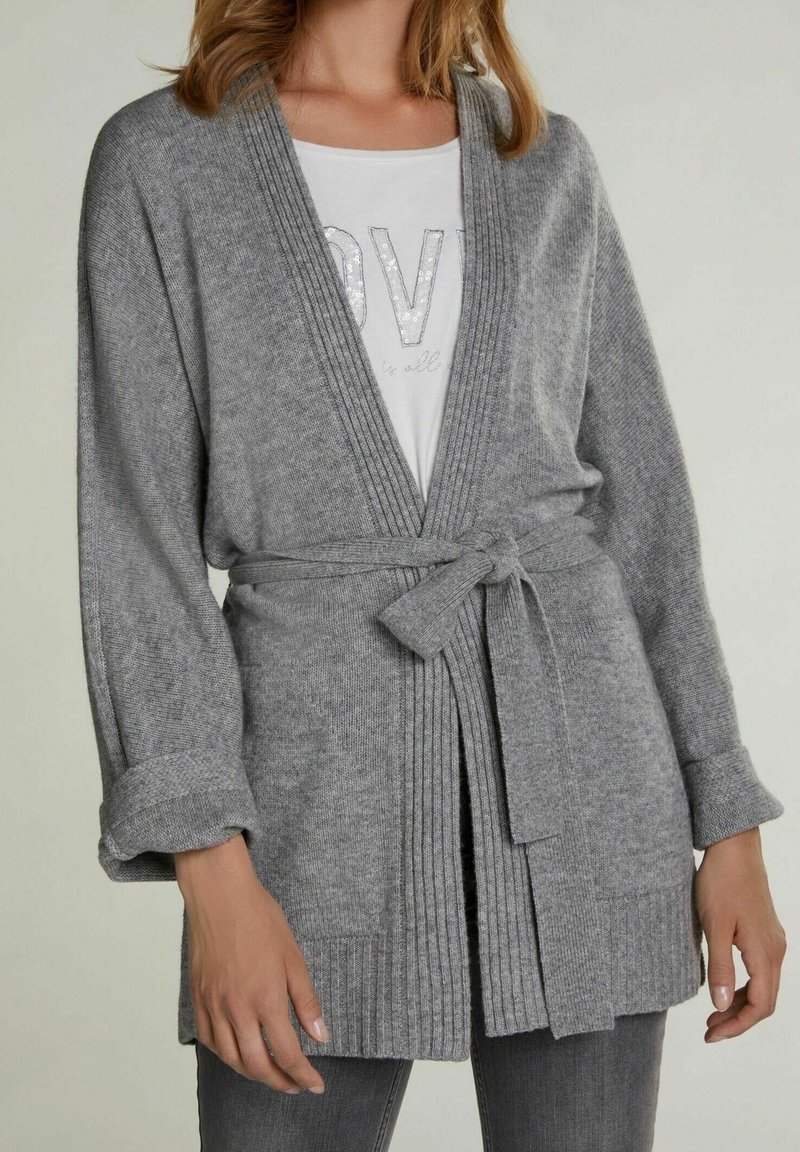 Oui Gilet - mottled grey