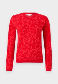 Marimekko RULLATA MINI PIIRTO UNIKKO - Maglione - red
