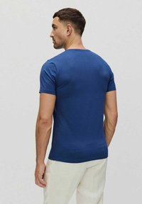 Bläck CORE SOLID O-NECK - T-shirt basic - twilight blue
