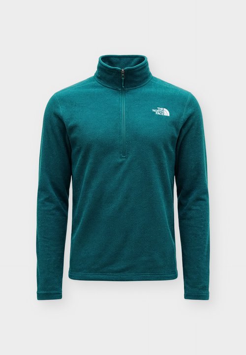 The North Face TEXTURED CAP ROCK 1/4 ZIP - Fleece jumper - pacific teal heather — foto 5