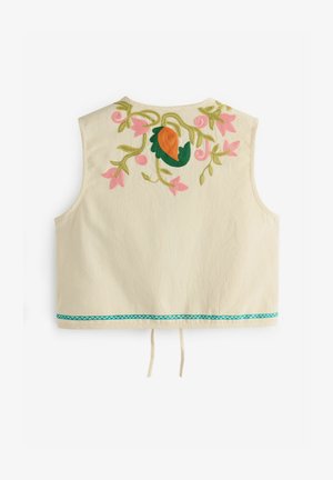 Next REGULAR FIT - EMBROIDERED - Waistcoat - bright floral print