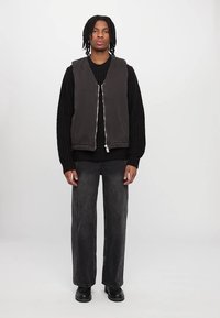 Won Hundred KOLTON OVERDYE - Liemenė - black olive