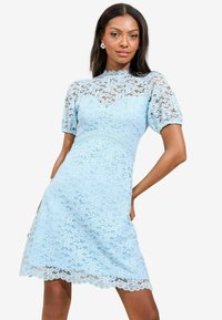Lipsy REGULAR FIT - UNDERBUST MINI SKATER - Kokteilinė suknelė / vakarėlių suknelė - blue