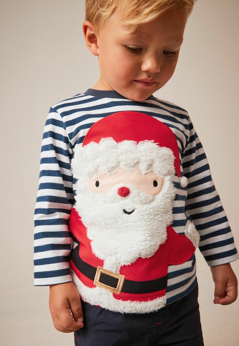 Next CHRISTMAS STANDARD Longsleeve navy blue red/blauw Zalando.nl