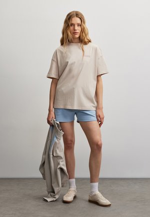Pegador, OLARGUES HEAVY OVERSIZED TEE - Μπλουζάκι με στάμπα - washed cream