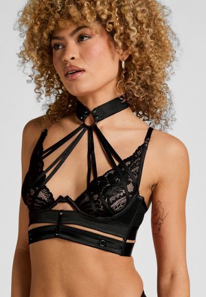 EMMELINE UP LL - Σουτιέν με μπανέλα - caviar