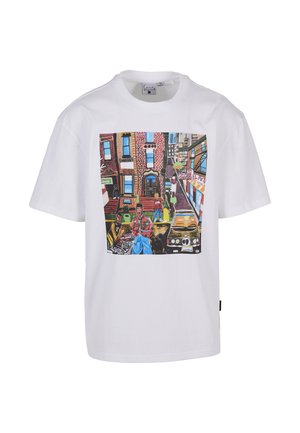 Karl Kani, T-shirts print - white