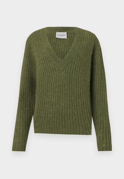 CLOSED V NECK - Džemper - pistachio green