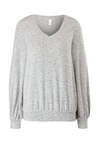 QS Stickad tröja - grey