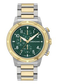 Chronograph watch - bi-tone