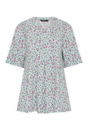 Yours Clothing, PLUS SIZE CASUAL TOPS - Bluse - blue