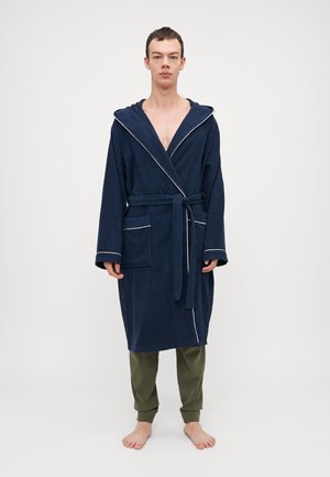 Badjas - dark blue/white