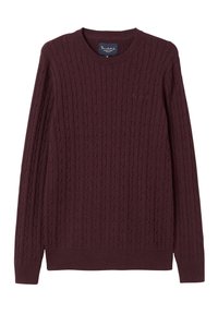 BONDELID Strickpullover - red