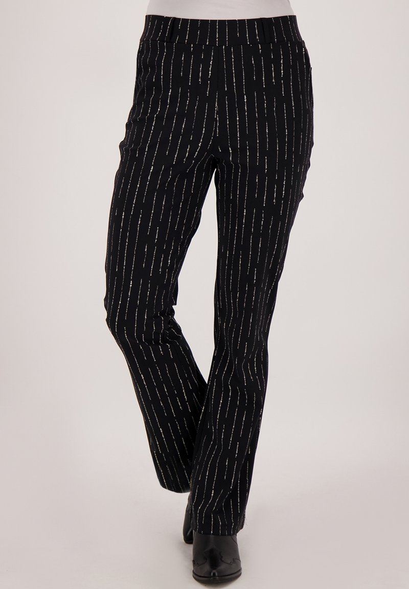 JE M'APPELLE FLARE HEAVY TRAVEL - Broek - zwart