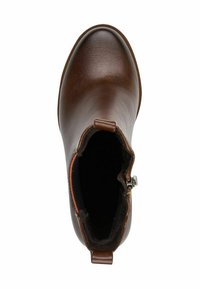 Marco Tozzi CHELSEA - Bottines à talons hauts - cognac comb
