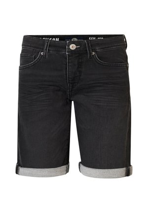 Shorts di jeans - black stone