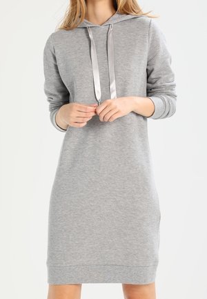 Freizeitkleid - mottled light grey