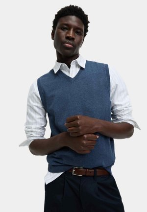 Marks & Spencer, SLEEVELESS   - Jumper - light airforce