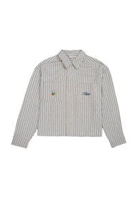 STRIPED HARRINGTON - Sommerjakke - blue white