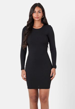 MONOCHROM - Shift dress - black