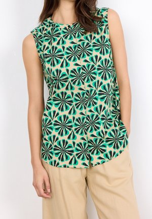 Overhemdblouse - green