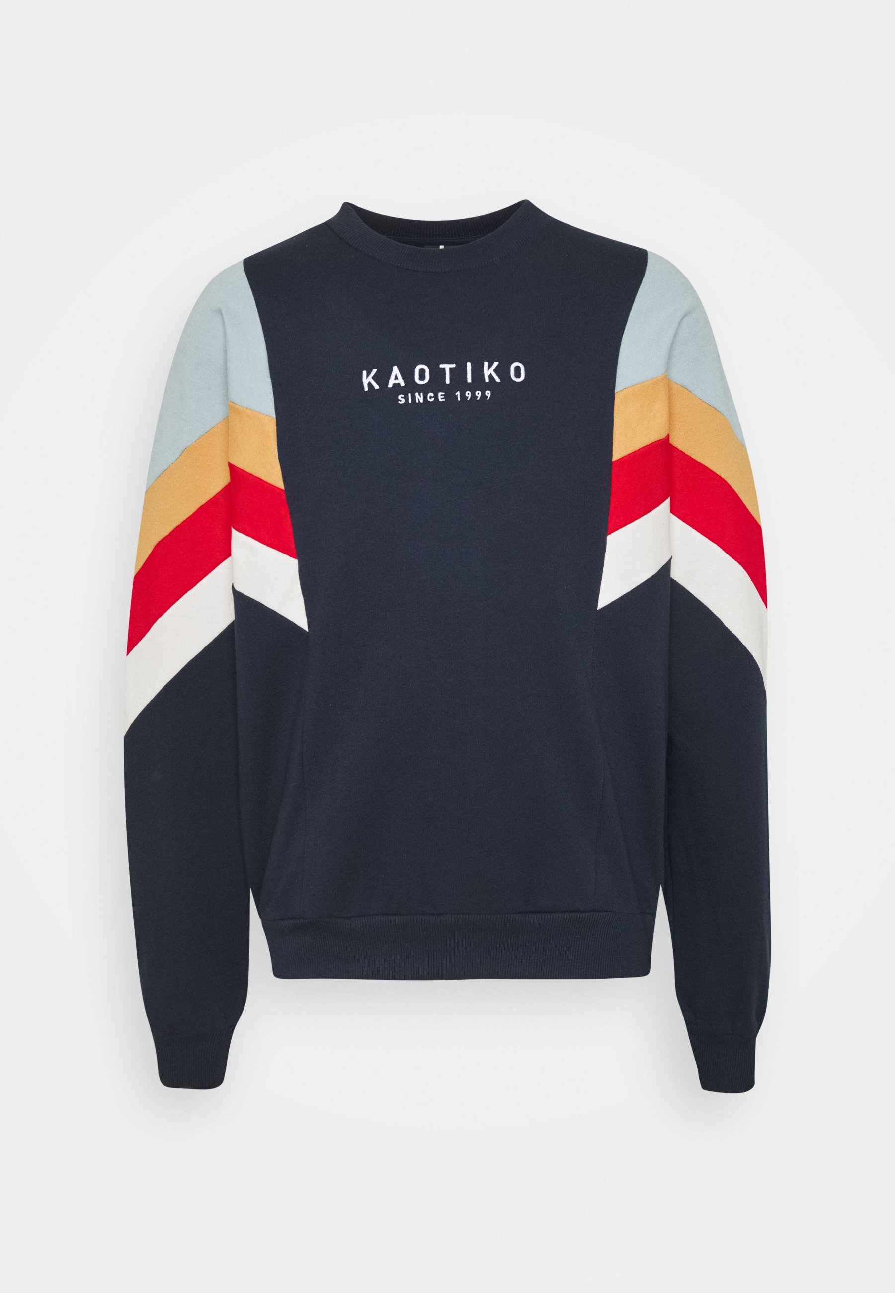 Kaotiko CREW SEATTLE UNISEX - Sudadera - dark blue/azul marino - Zalando.es