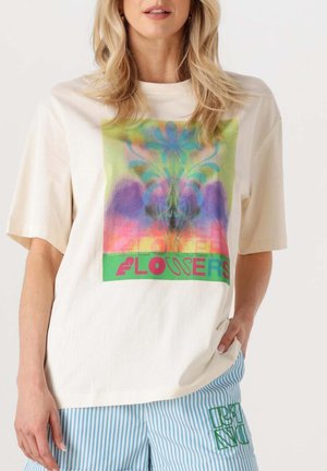 MAGGY MAAT - T-shirt print - off white
