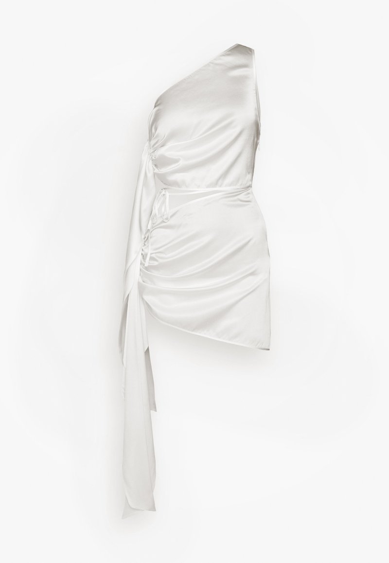 Materiel Cocktailjurk wit