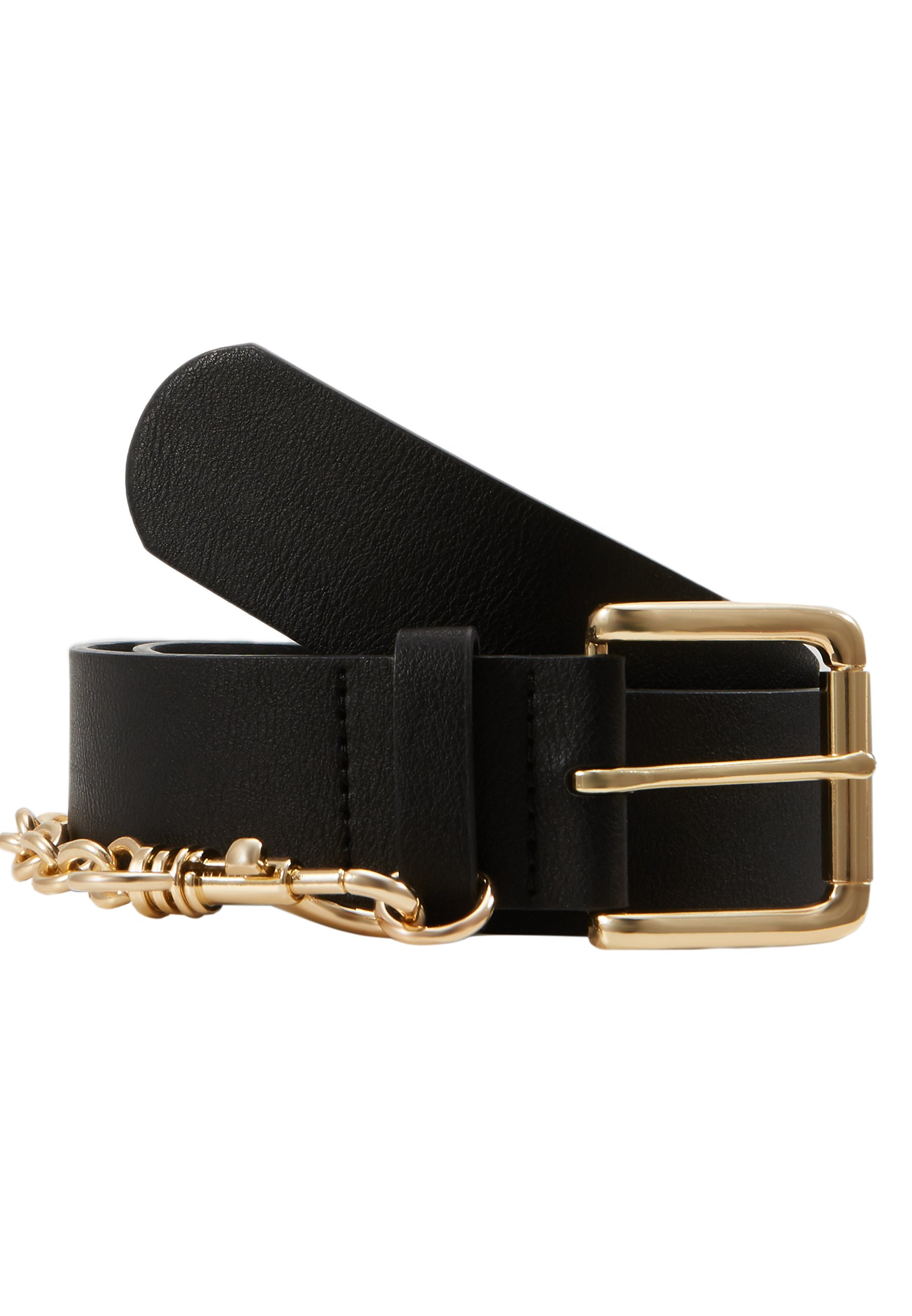 Waist belt black/gold-coloured
