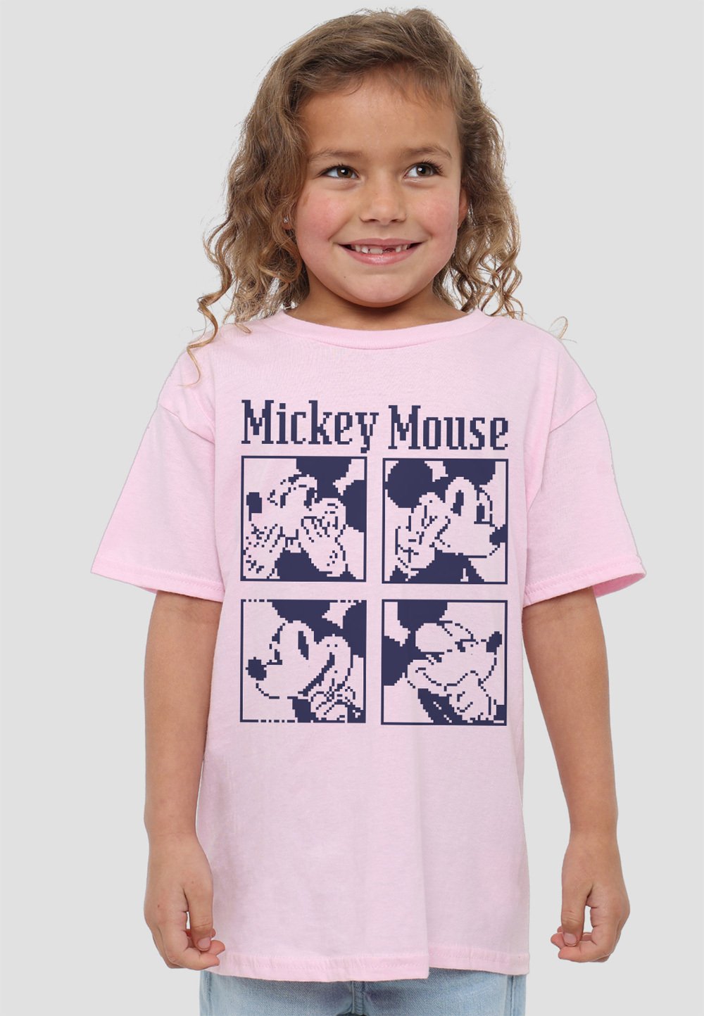 Mickey Printed Pink Mickey Mouse Shirt (WMNS) Gucci X Disney