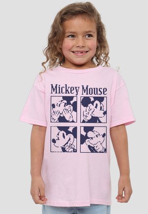 Disney MICKEY MOUSE PIXELATED - Print T-shirt - pink