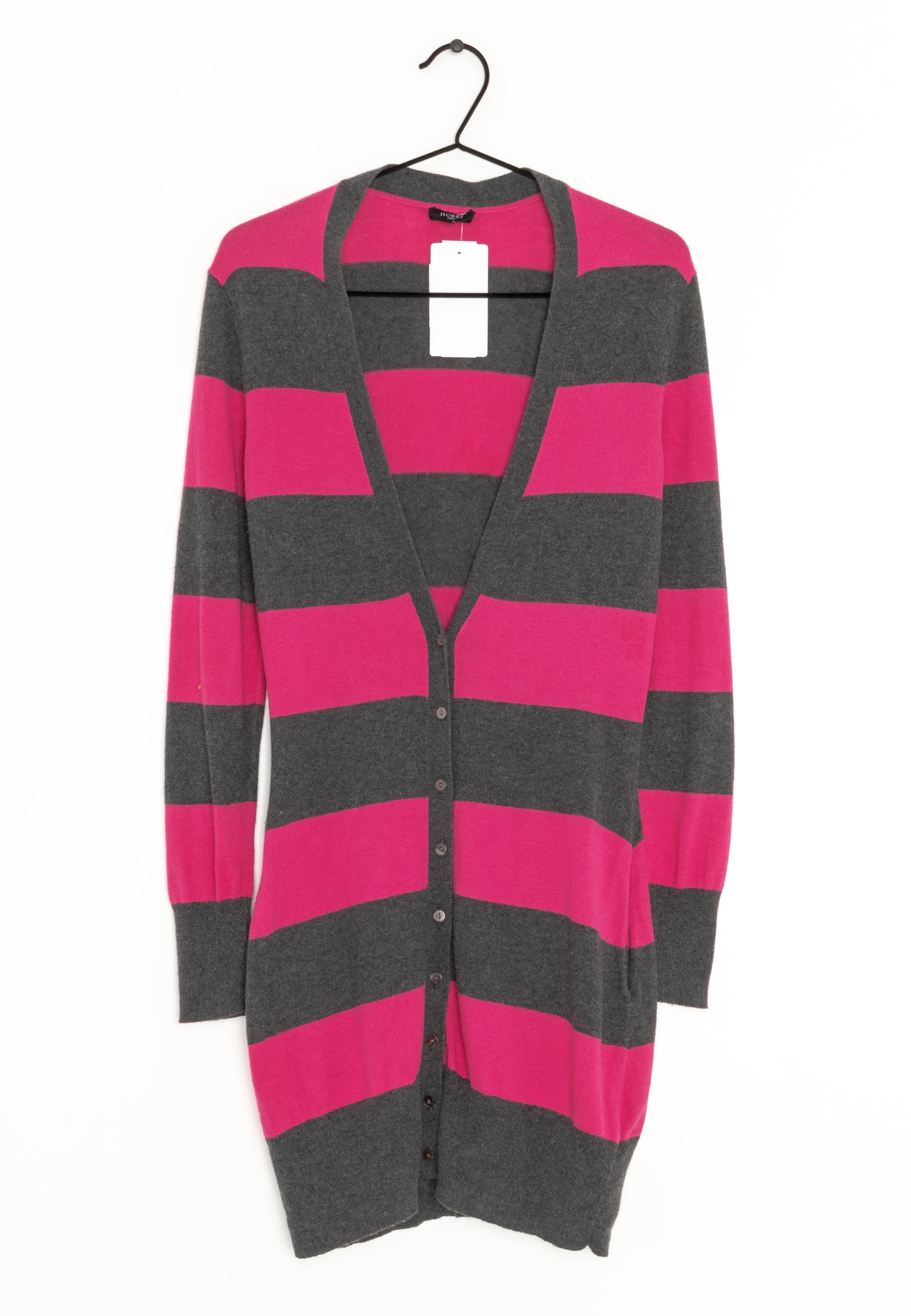 Hobbs Cardigan - pink/grey/pink - (Pre 