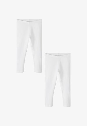 Name it 2ER-SET ELASTISCH BEQUEM - Legging - weiß