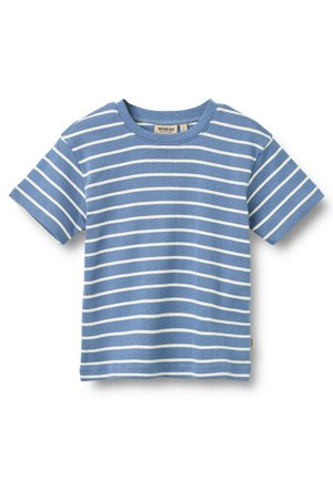 S/S FABIAN - T-Shirt print - blue stripe