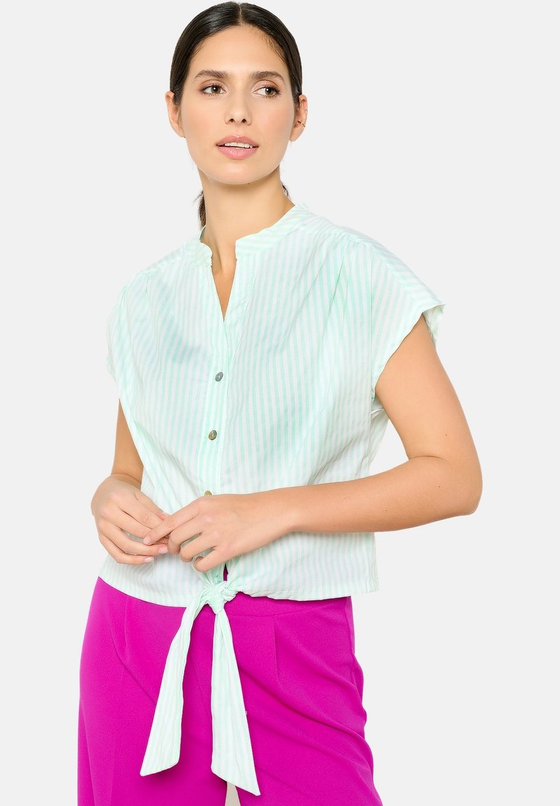 LolaLiza SHORT-SLEEVED - Užsagstoma palaidinė - lime