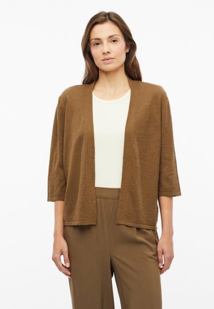 s.Oliver, STRICKJACKE - Cardigan - braun