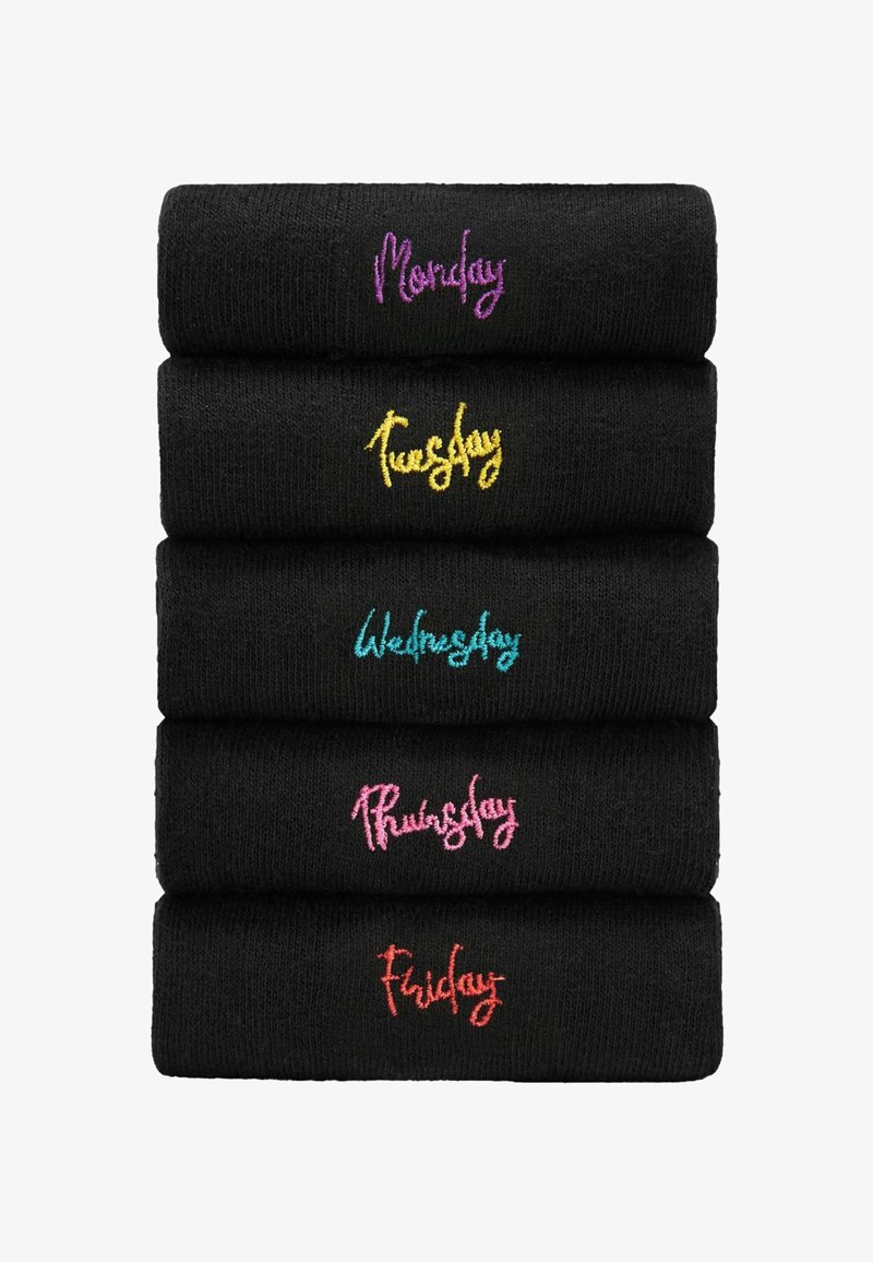 Next MOTIF 5 PACK STANDARD - Calze - days of the week