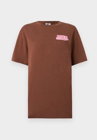 BOXY TEE - Marškinėliai su spaudiniu - fauna brown