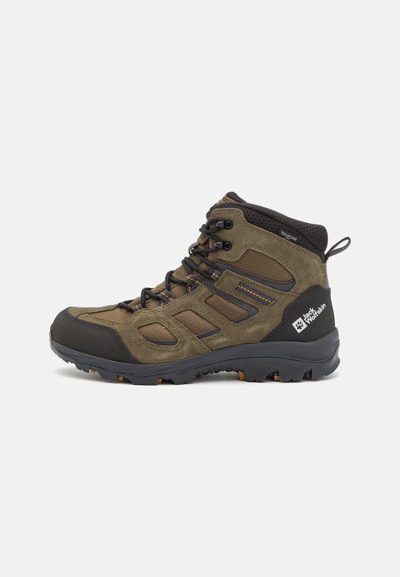 Jack Wolfskin - VOJO 3 TEXAPORE MID - Hikingskor - khaki/phantom, Förstora