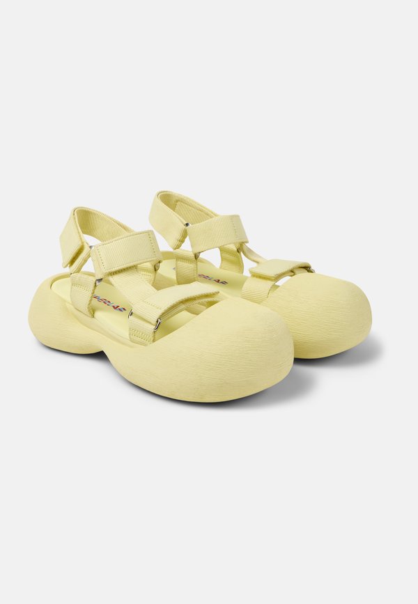 CARAMBA - Walking sandals - pastel gelb2
