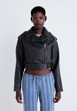 Pepe Jeans AMALIA - Jakna od umjetne kože - black