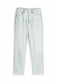 FADED HIGH RISE ANKLE  - Jeans Straight Leg - sky