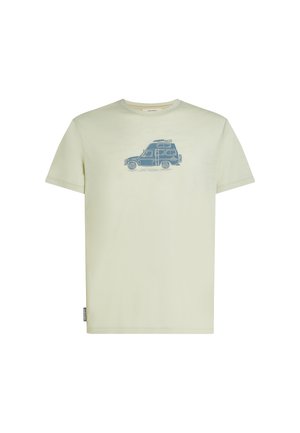 icebreaker WEIGHT LITE COSY CAMPER - Print T-shirt - ashen