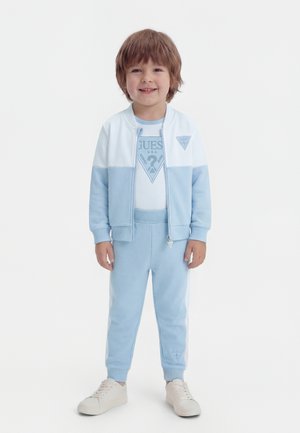 Guess BABY ACTIVE ZIP UNISEX SET - Darovi za novorođenčad - arctic sky