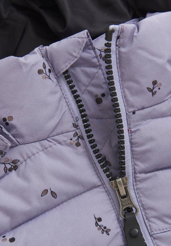 COJACKET - QUILT - LONG - AOP - Winter coat - languid lavender2