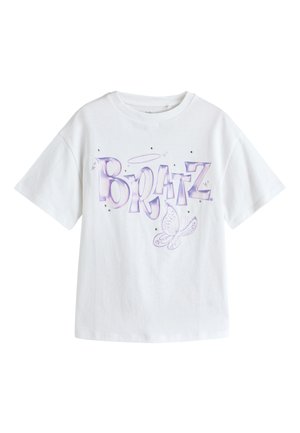 Next REGULAR FIT - BRATZ LICENSE OVERSIZED GRAPHIC  - T-Shirt print - white