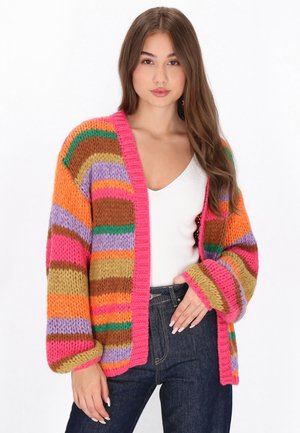 Cardigan - pink multicolor