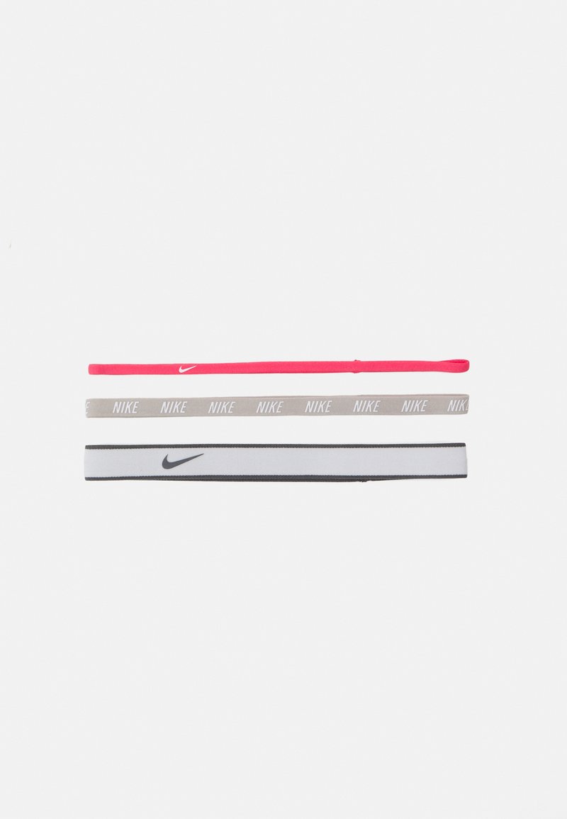 Nike Performance MIXED WIDTH HEADBANDS 3 PACK - Ostali dodaci - aster pink/lt iron ore/white
