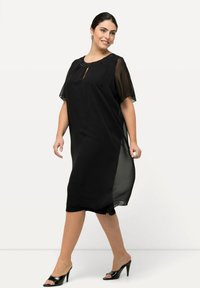 Ulla Popken LAYERED  - Denní šaty - black